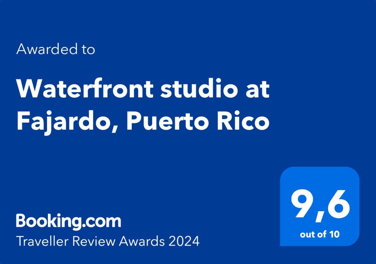 Waterfront studio at Fajardo, Puerto Rico Esterno foto